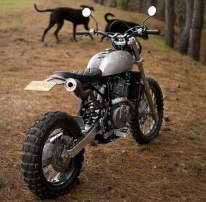 2016 Suzuki DR650 Mamba by Pasquale Motor