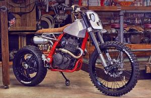 Кастом Honda NX650 Dominator Death Crusher