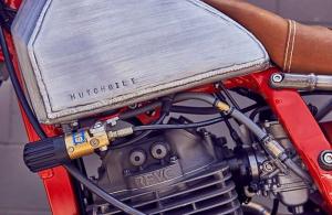 2016 Honda NX650 Dominator Death Crusher by Hutchbilt