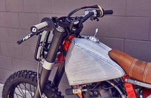 2016 Honda NX650 Dominator Death Crusher by Hutchbilt