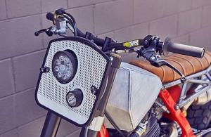 2016 Honda NX650 Dominator Death Crusher by Hutchbilt