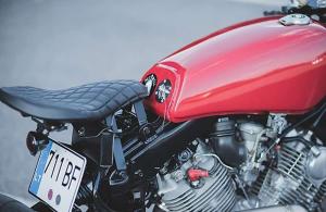 2016 Yamaha XV750 by Peters Dog Cycles