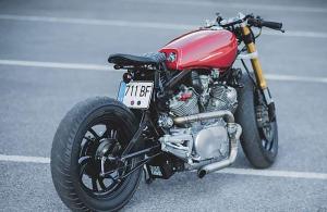 2016 Yamaha XV750 by Peters Dog Cycles