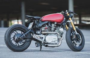 2016 Yamaha XV750 by Peters Dog Cycles