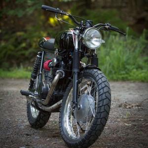 1972 Honda CB350 by Catskill Mountain Customs