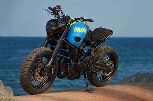 2016 Yamaha XSR700 Otokomae by Ad Hoc Cafe Racers