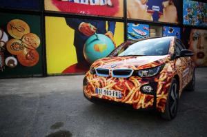 2016 BMW i3 Art Car by Maurizio Cattelan