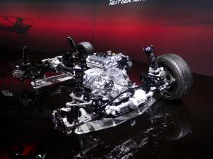 Шасси будущей модели Mazda MX-5