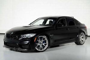 Чёрный-пречёрный седан Vorsteiner BMW M3 GTS