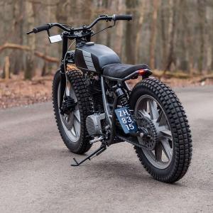 1978 Yamaha SR500 by Pancake Customs