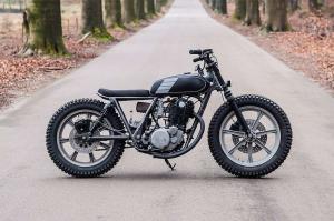 1978 Yamaha SR500 by Pancake Customs