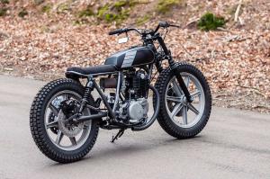 1978 Yamaha SR500 by Pancake Customs