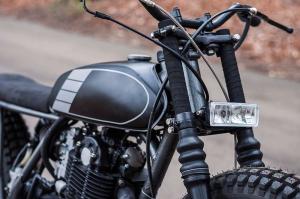1978 Yamaha SR500 by Pancake Customs