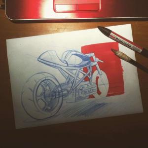 2016 BMW K75 Kappa by Chris King