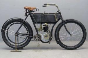Старинный мотоцикл Basse Wez 1903 года