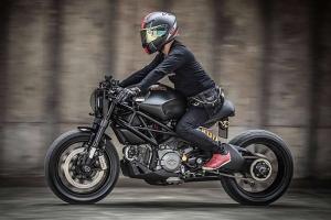 2016 Ducati Monster M1100 Darth Mostro by K-Speed Customs
