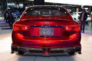 2014 Infiniti Q50 Eau Rouge Concept Live From Detroit 2014