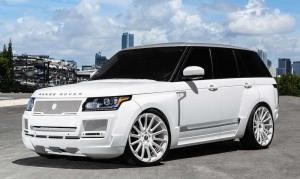 Белоснежный Range Rover в широком обвесе Arden от ателье MC Customs