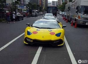 2016 Lamborghini Aventador LP720-4 50 Anniversario Picachu Edition