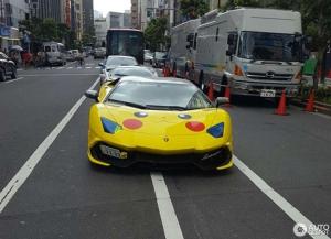 2016 Lamborghini Aventador LP720-4 50 Anniversario Picachu Edition