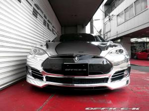 2016 Tesla Model S in Chrome by Office-K on Forgiato Wheels Insetto-ECL)