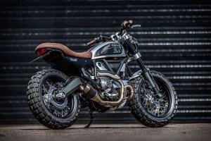 2015 Ducati Scrambler Fat Tire by Down & Out Cafe Racers