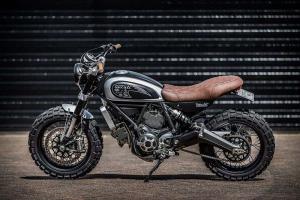 2015 Ducati Scrambler Fat Tire by Down & Out Cafe Racers