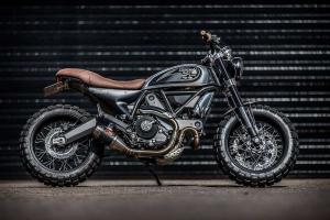 2015 Ducati Scrambler Fat Tire by Down & Out Cafe Racers