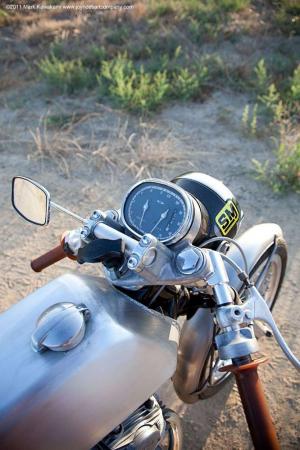 2016 Honda CB77 by Oni Motorworks