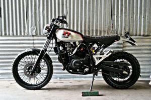 Dragoni Moto: городской скрэмблер Cagiva Elefant