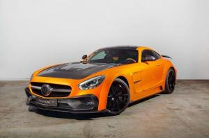 Оранжевый Mercedes-AMG GT в исполнении тюнеров Mansory