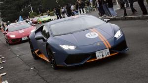 Слёт владельцев суперкаров Lamborghini