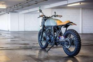 1990 Honda XL600V Transalp  CRD #69 by Cafe Racer Dreams