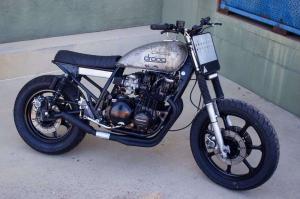 1981 Kawasaki KZ750 Beef the Bratster by Droog Moto Concepts
