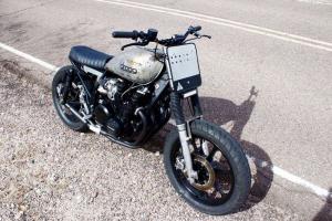 1981 Kawasaki KZ750 Beef the Bratster by Droog Moto Concepts