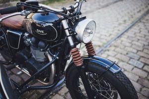 2015 Triumph Bonneville T100 Black by BAAK Motocyclettes