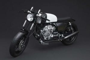 1989 Moto Guzzi V75 Corsaiola 02 by Venier Customs