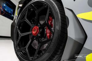 2016 Lamborghini Aventador SV in Urban Camo by Novitec Todaro on Vossen Wheels NV1)