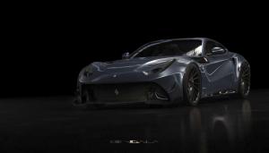 Испанские тюнеры превратят Ferrari F12 в «Кавалерию» с карбоновым кузовом