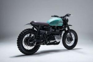 2010 Triumph Bonneville by 6/5/4 Motors
