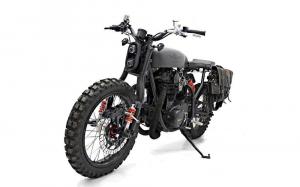 2016 Yamaha XS650 by White Collar Bike