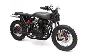 2016 Yamaha XS650 by White Collar Bike