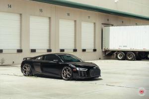 2016 Audi R8 on Vossen Wheels CG-205)