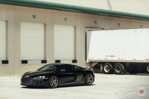 2016 Audi R8 on Vossen Wheels CG-205)