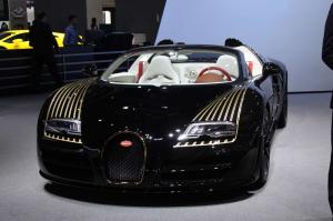 2014 Bugatti Veyron 16.4 Grand Sport Vitesse Black Bess