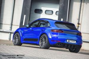 2016 Porsche Macan PD600M by Prior-Design on Vossen Wheels VPS-305)
