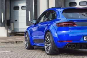 2016 Porsche Macan PD600M by Prior-Design on Vossen Wheels VPS-305)