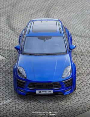 2016 Porsche Macan PD600M by Prior-Design on Vossen Wheels VPS-305)