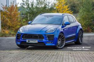 2016 Porsche Macan PD600M by Prior-Design on Vossen Wheels VPS-305)