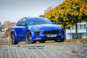 2016 Porsche Macan PD600M by Prior-Design on Vossen Wheels VPS-305)